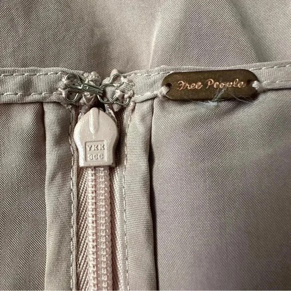 FREE PEOPLE Jordan Puff Short Sleeve Ruffle Hem Midi Dress Size XS - Picture 6 of 9